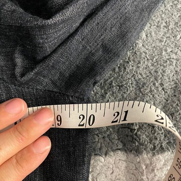 LONG Denim Coat - Picture 8 of 11